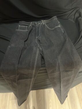 Men's Black Denim Jeans - JLG Jeans-Y2K size
32x33-#566